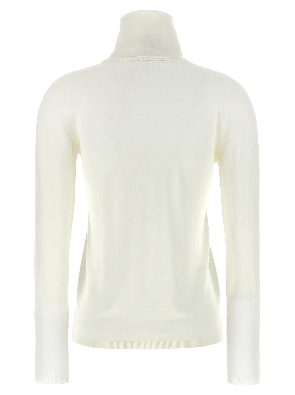 Max Mara White Virgin Wool Cardigan