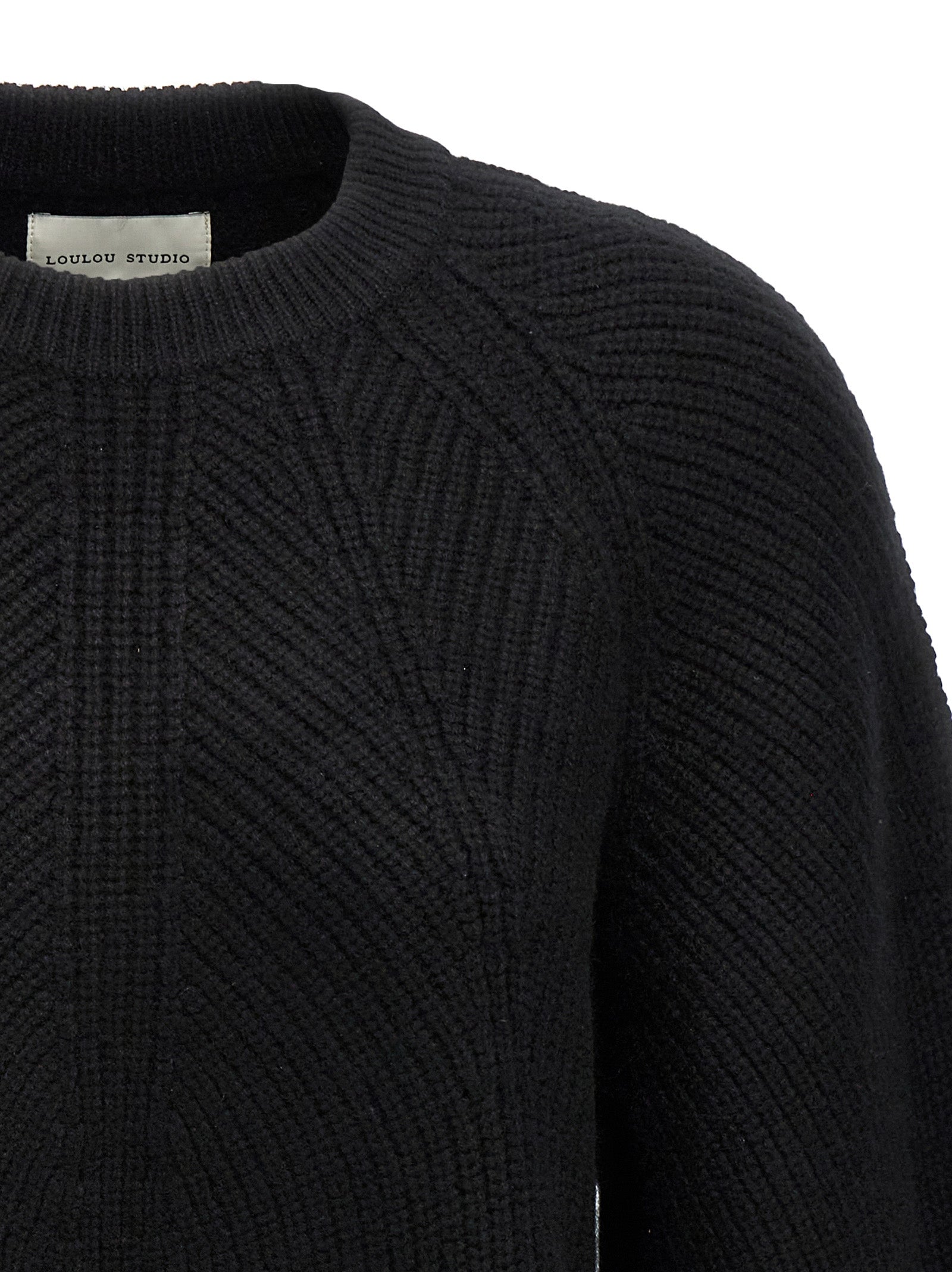 Loulou De Saison Black Cashmere Cardigan