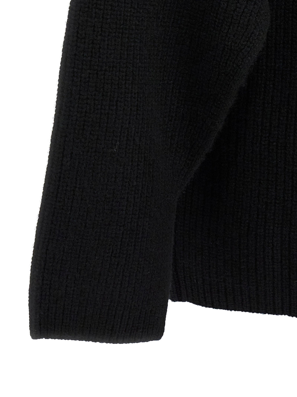 Loulou De Saison Black Cashmere Cardigan