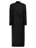 Dolce & Gabbana Black Virgin Wool Coat