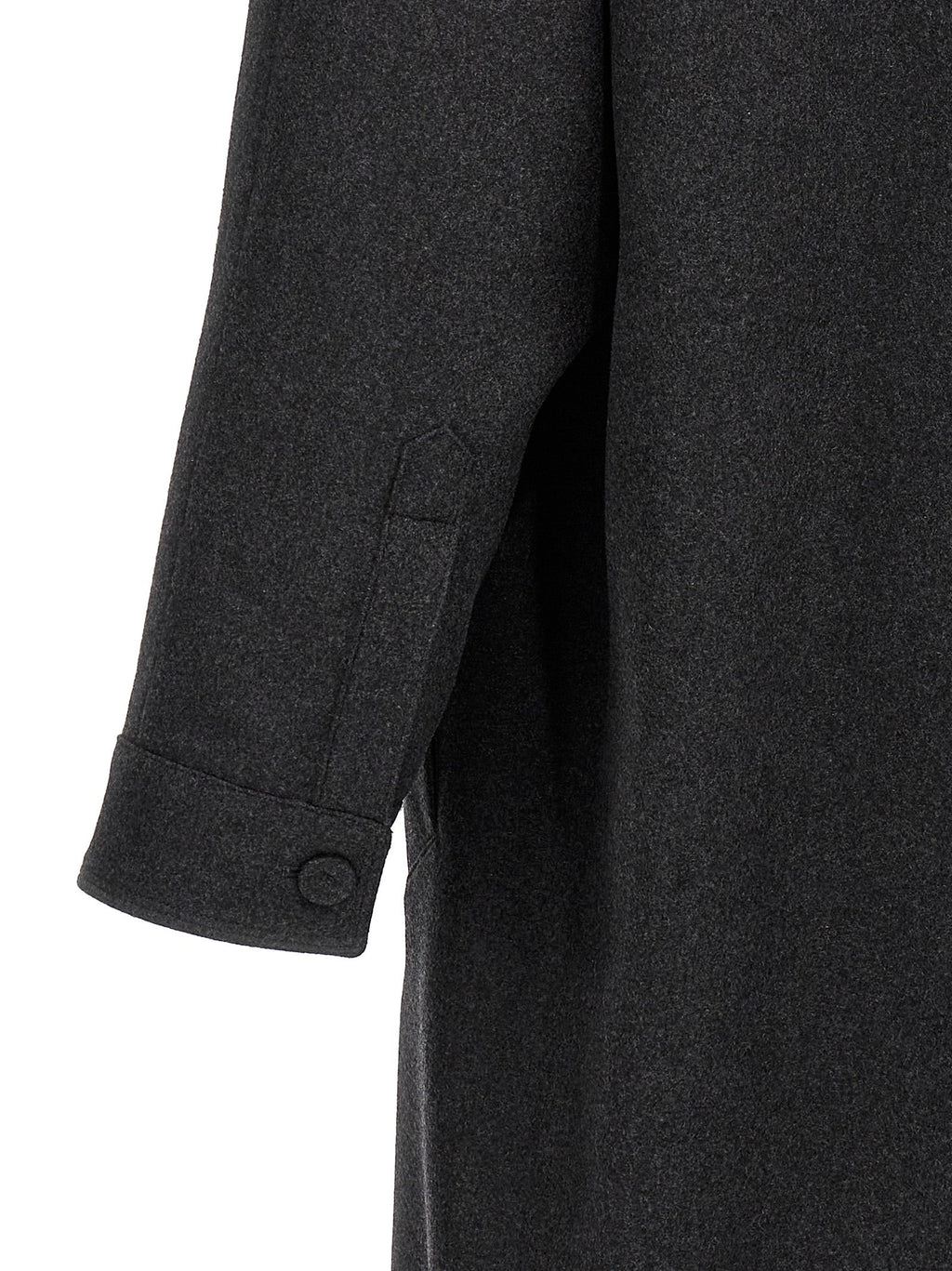 Fendi Gray Cashmere Coat