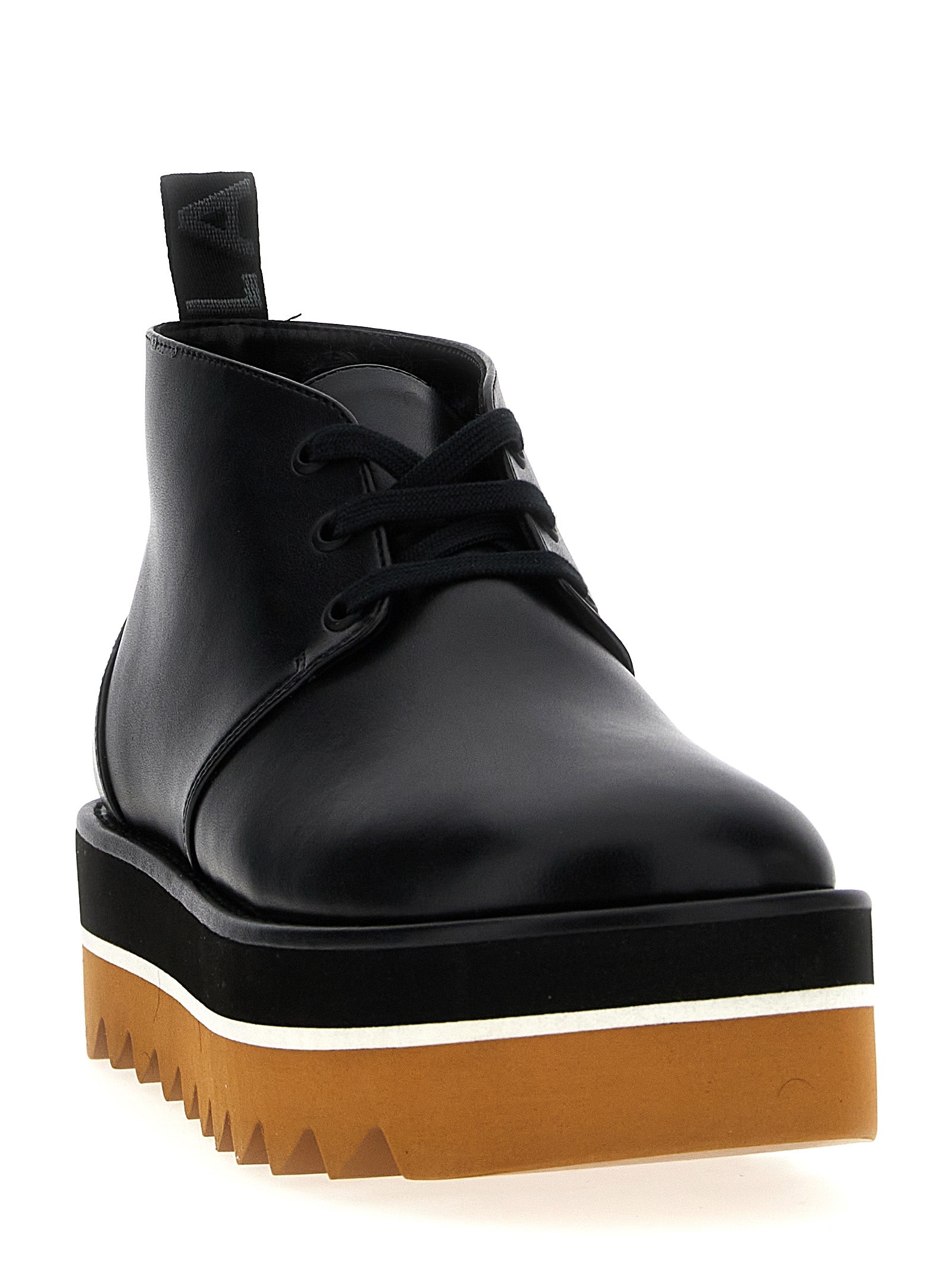 Stella McCartney Black Polyethylene Ankle Boots