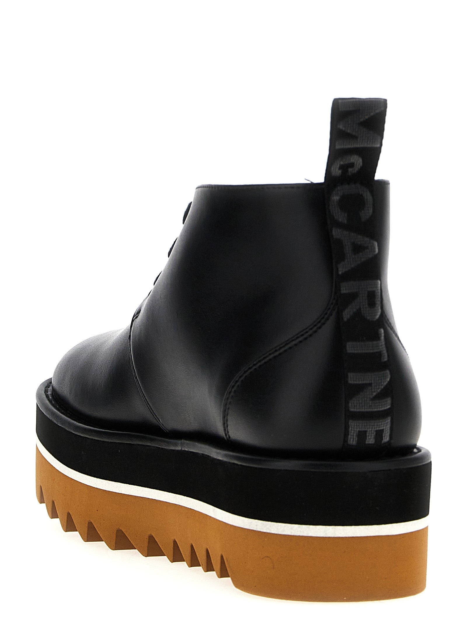 Stella McCartney Black Polyethylene Ankle Boots