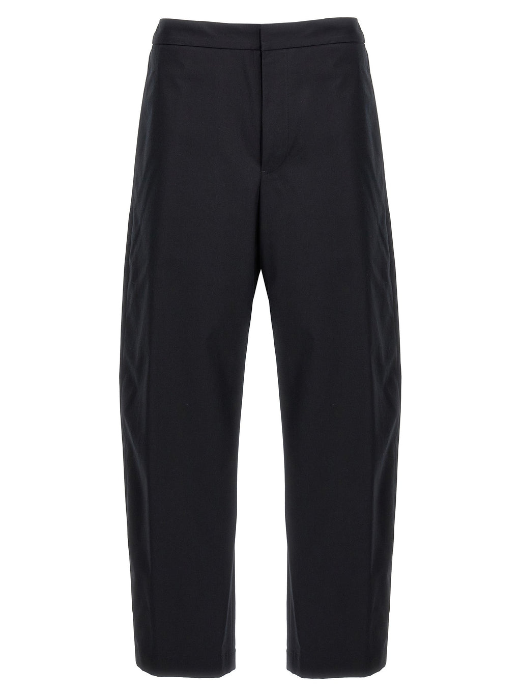 Jil Sander Blue Cotton Casual Pants