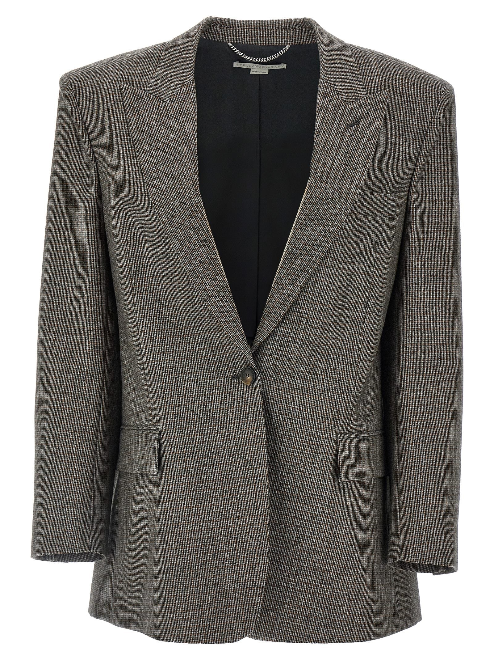 Stella McCartney Gray Wool Blazer