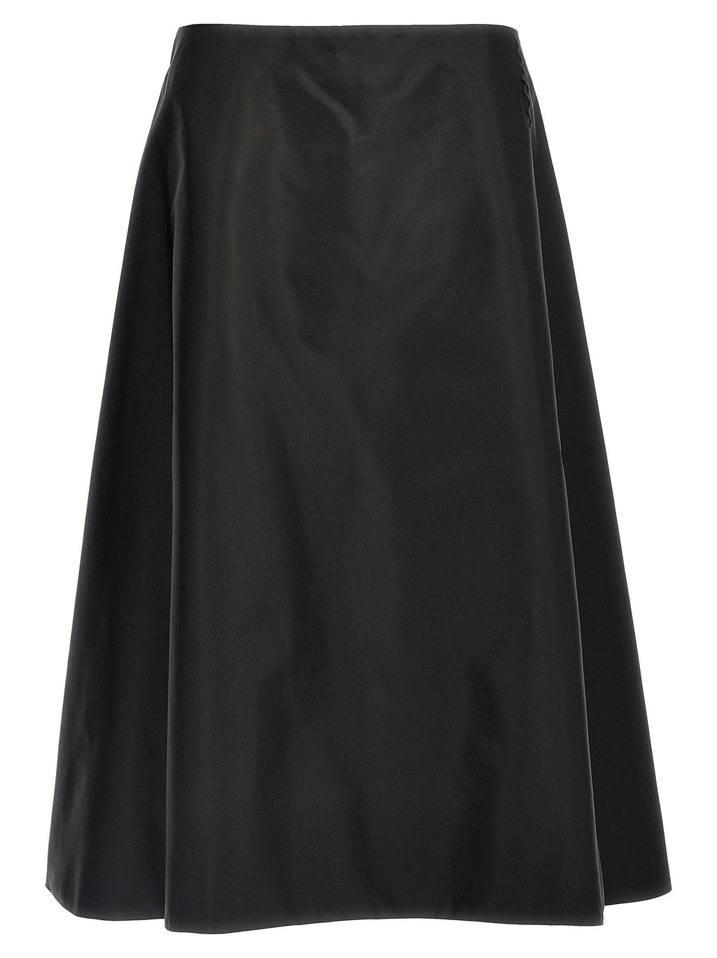 Marni Black Polyamide Midi Skirt