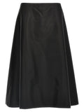 Marni Black Polyamide Midi Skirt