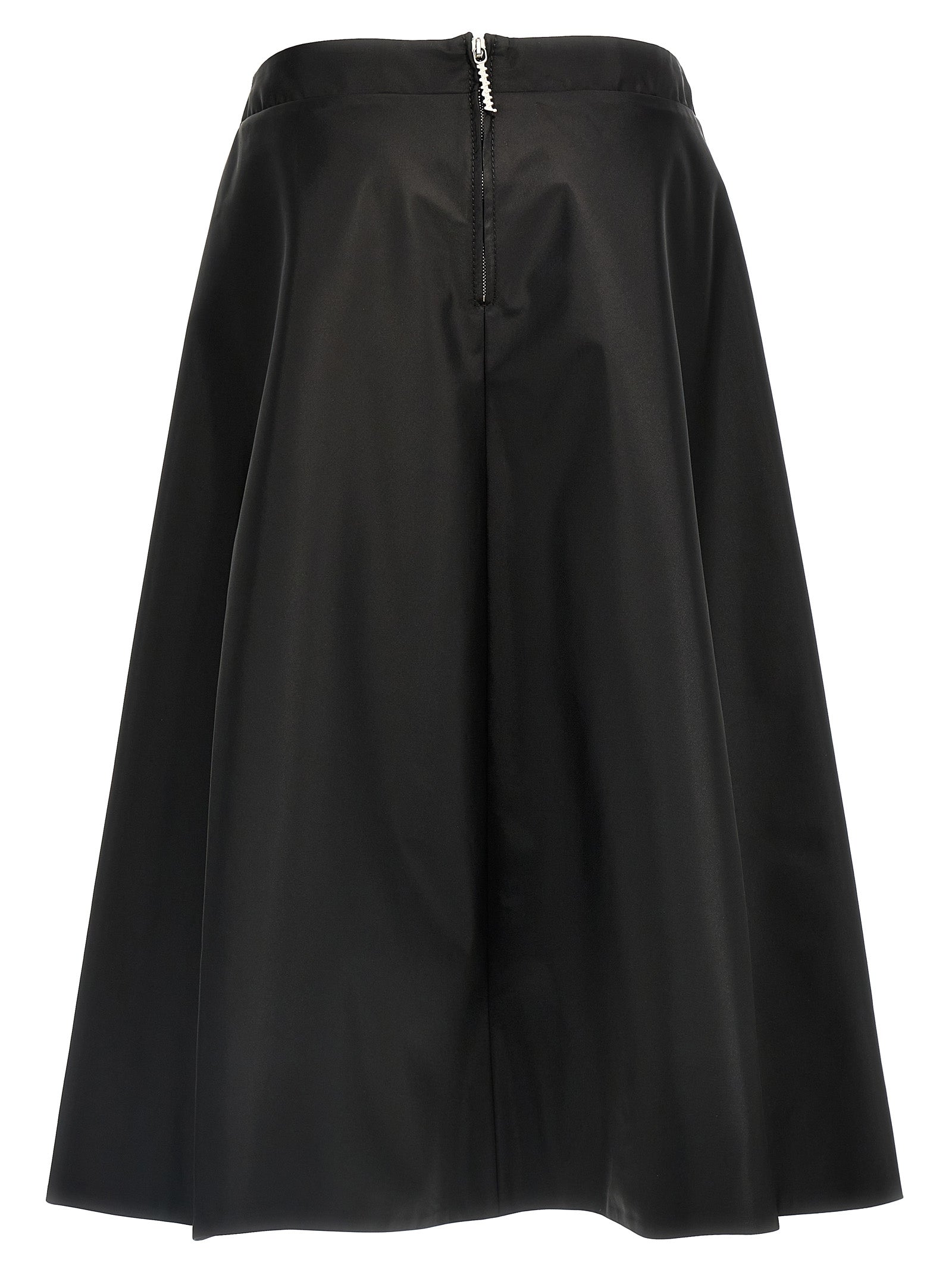 Marni Black Polyamide Midi Skirt