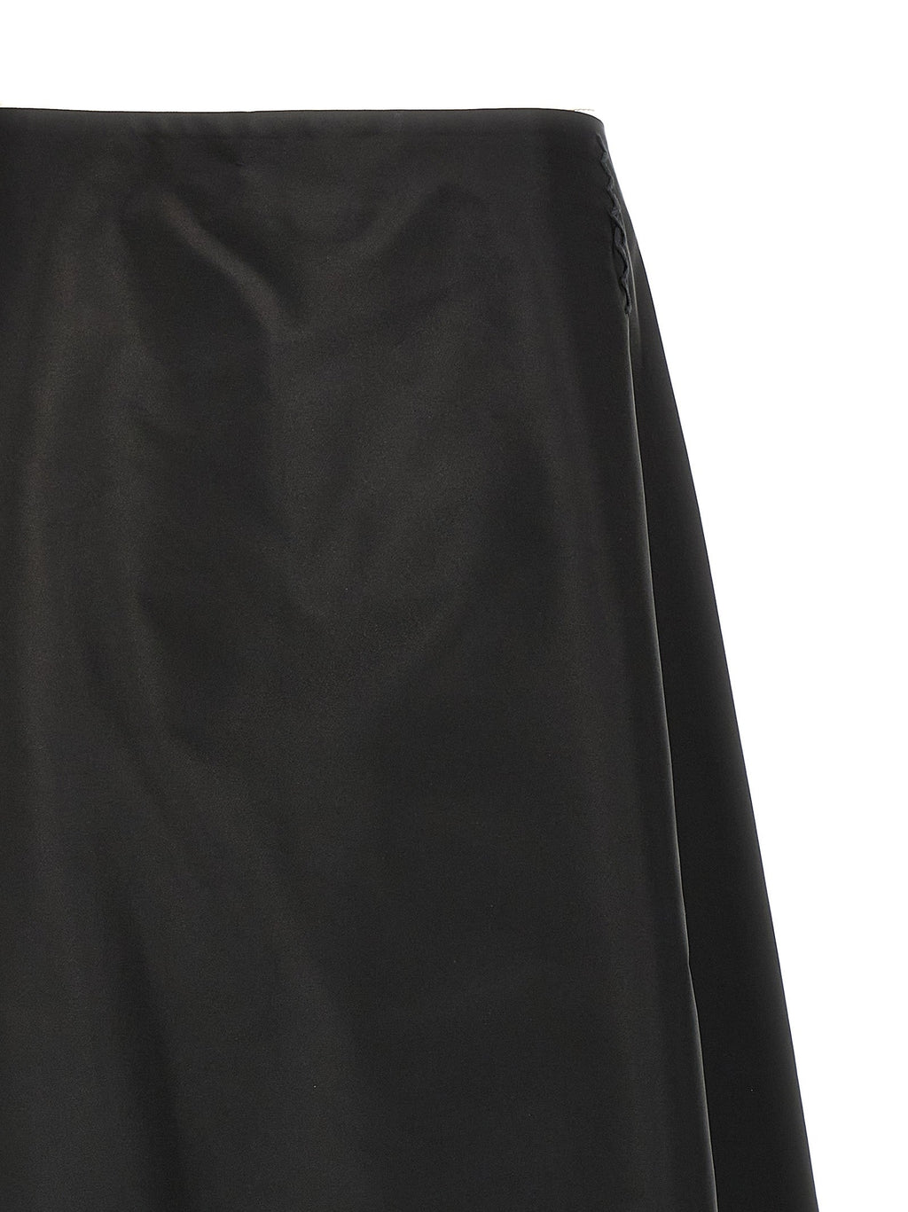 Marni Black Polyamide Midi Skirt