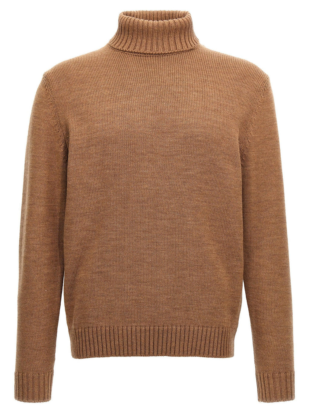 ZANONE Brown Virgin Wool Cardigan