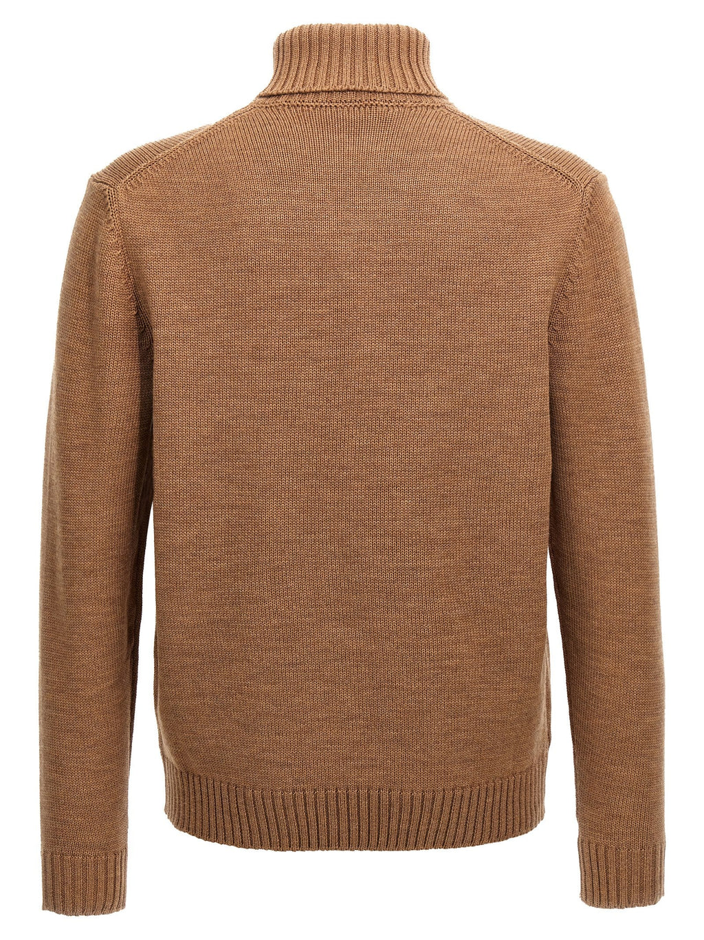 ZANONE Brown Virgin Wool Cardigan