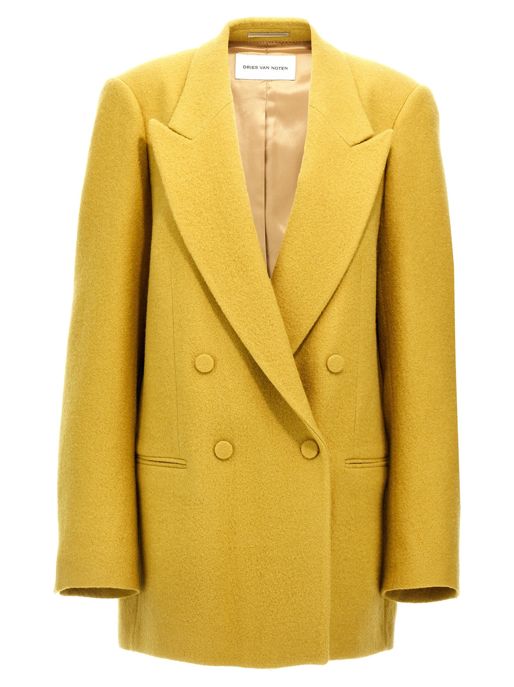 Dries Van Noten Bicolor Wool Blazer