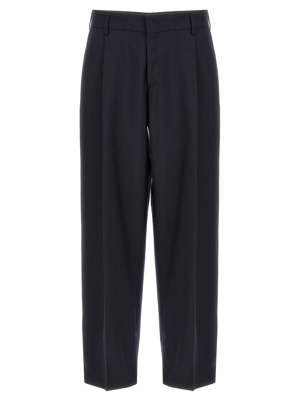 CELLAR DOOR Blue Polyester Dress Pants