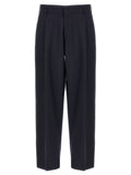 CELLAR DOOR Blue Polyester Dress Pants