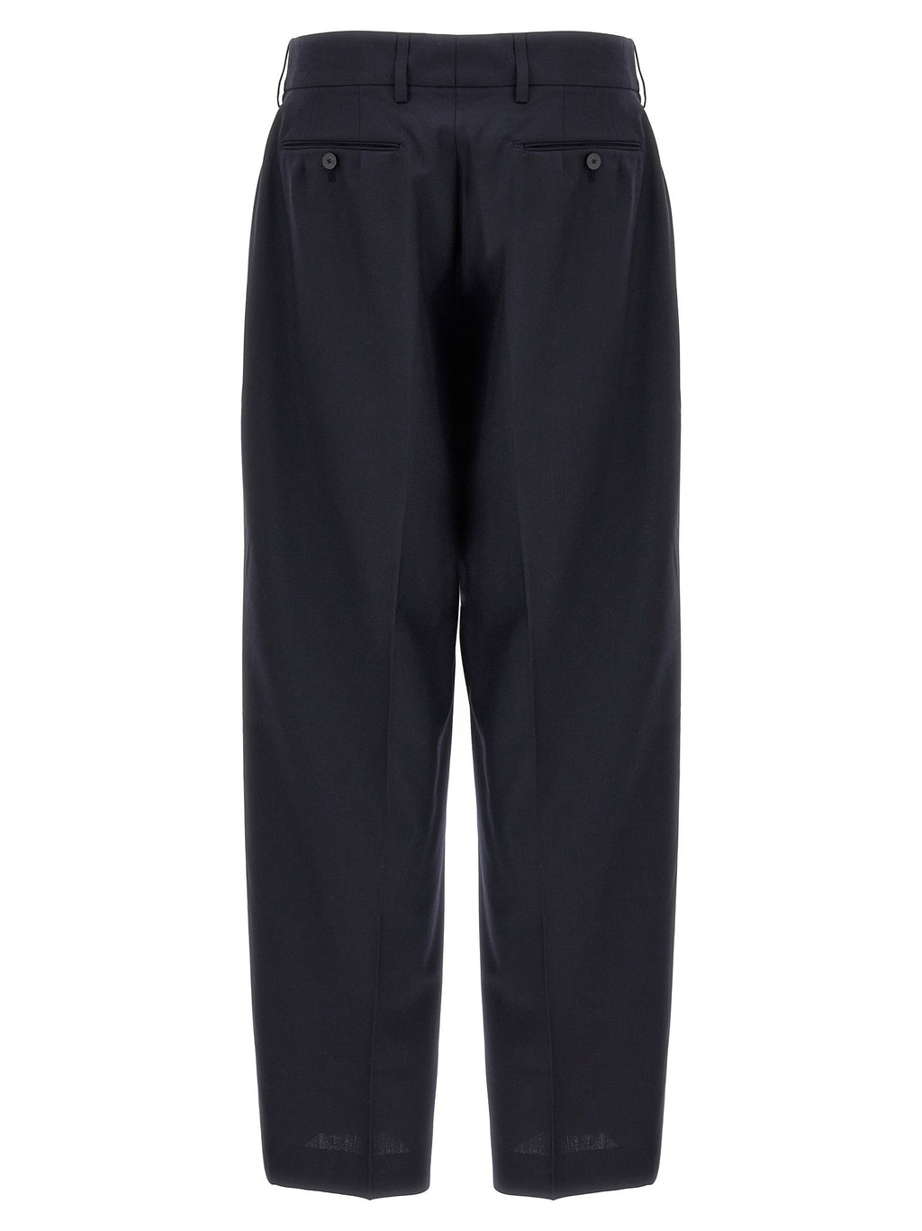 CELLAR DOOR Blue Polyester Dress Pants