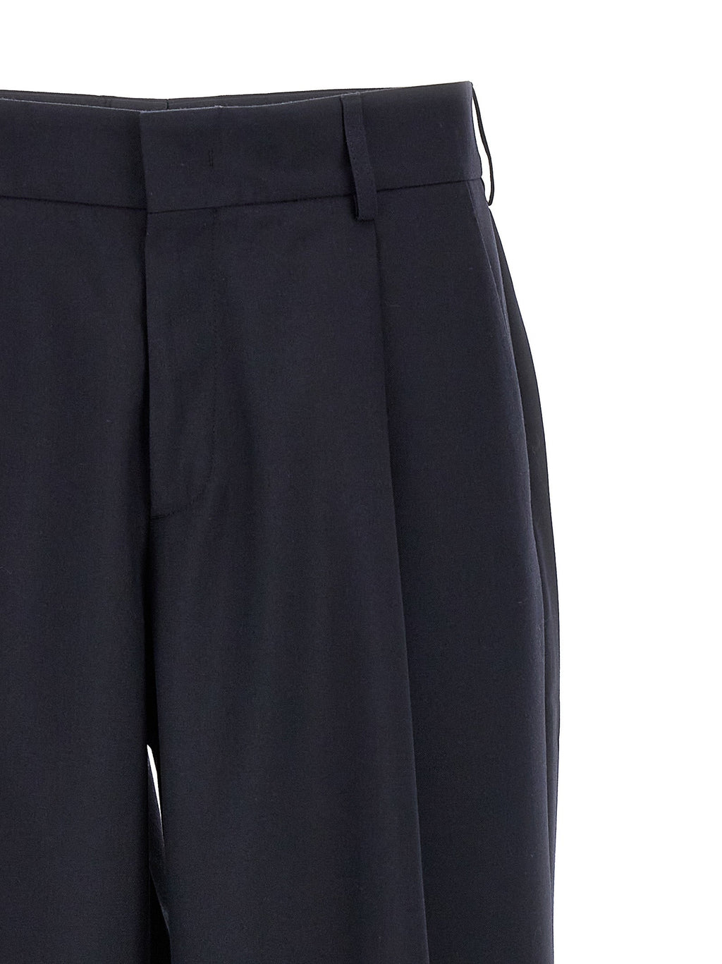 CELLAR DOOR Blue Polyester Dress Pants
