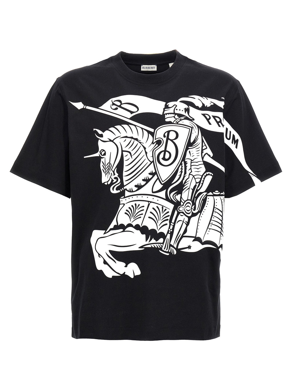 Burberry Bicolor Cotton T-Shirt