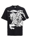 Burberry Bicolor Cotton T-Shirt