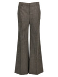 Stella McCartney Gray Wool Flared Pants