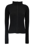 Rick Owens Black Cashmere Cardigan