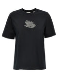 Burberry Black Cotton T-Shirt