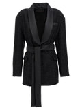 Max Mara Black Viscose Blazer