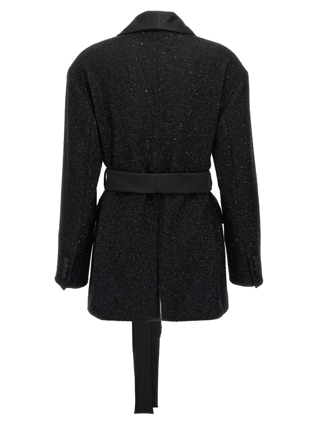 Max Mara Black Viscose Blazer