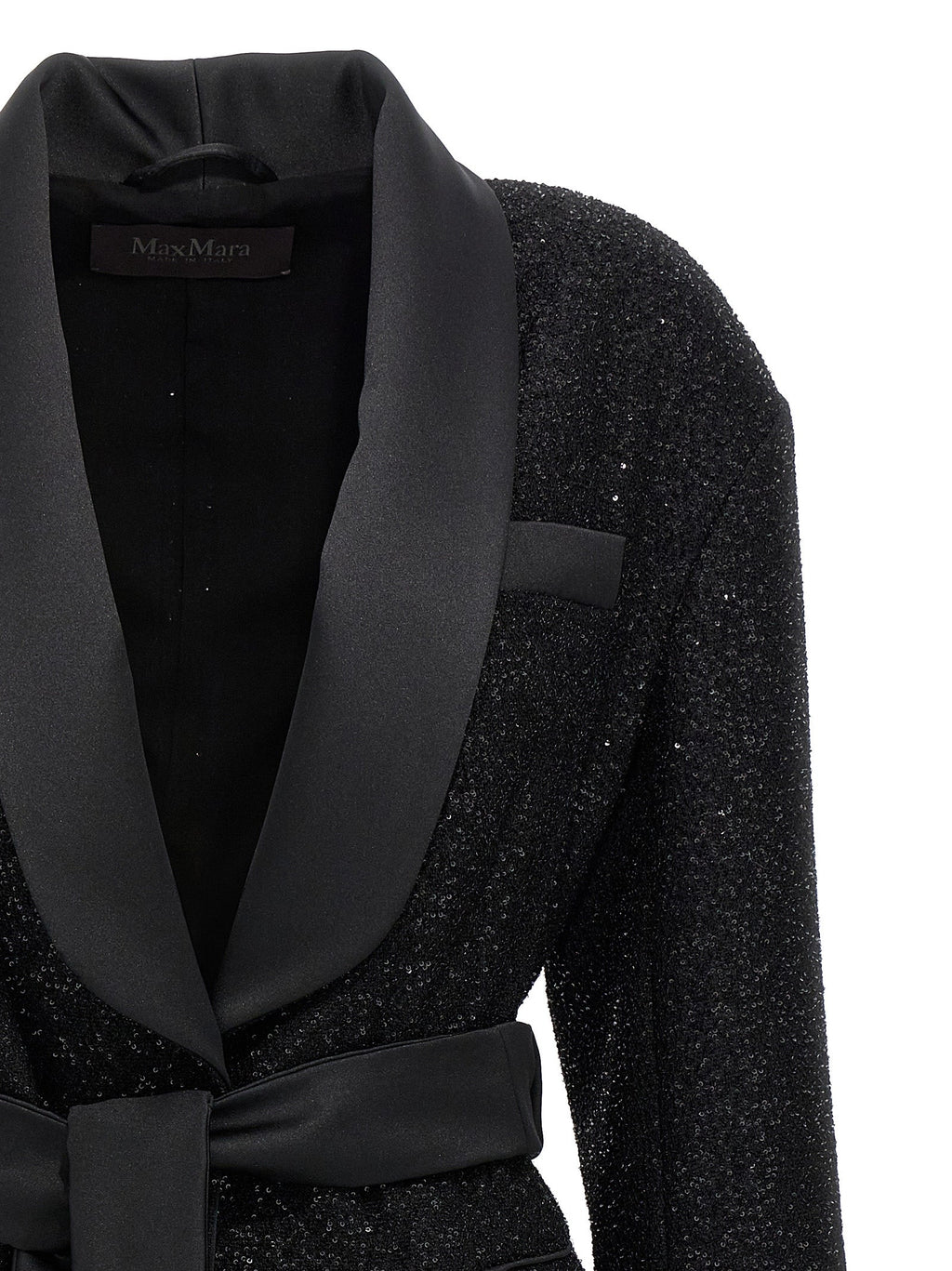 Max Mara Black Viscose Blazer