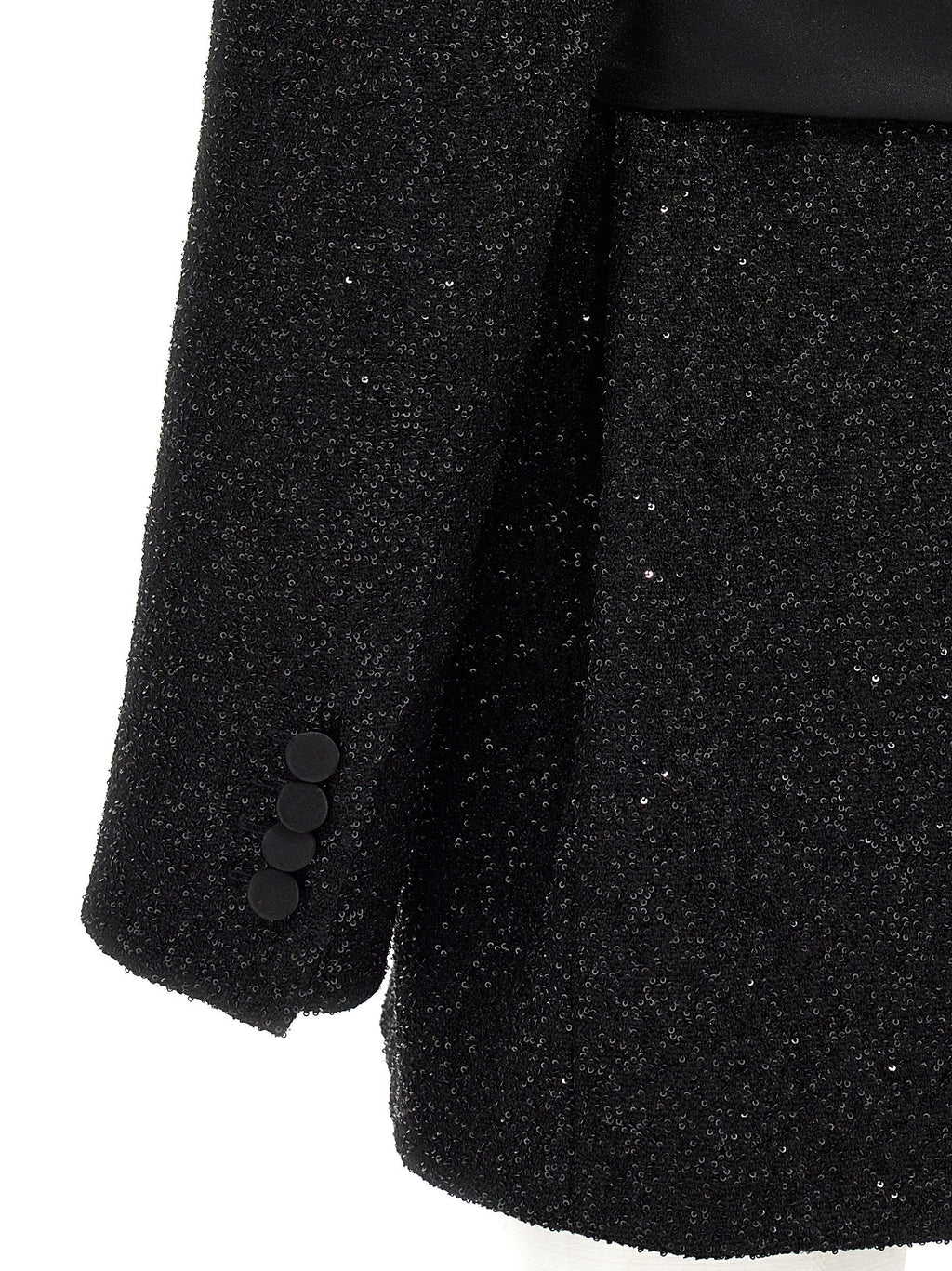 Max Mara Black Viscose Blazer