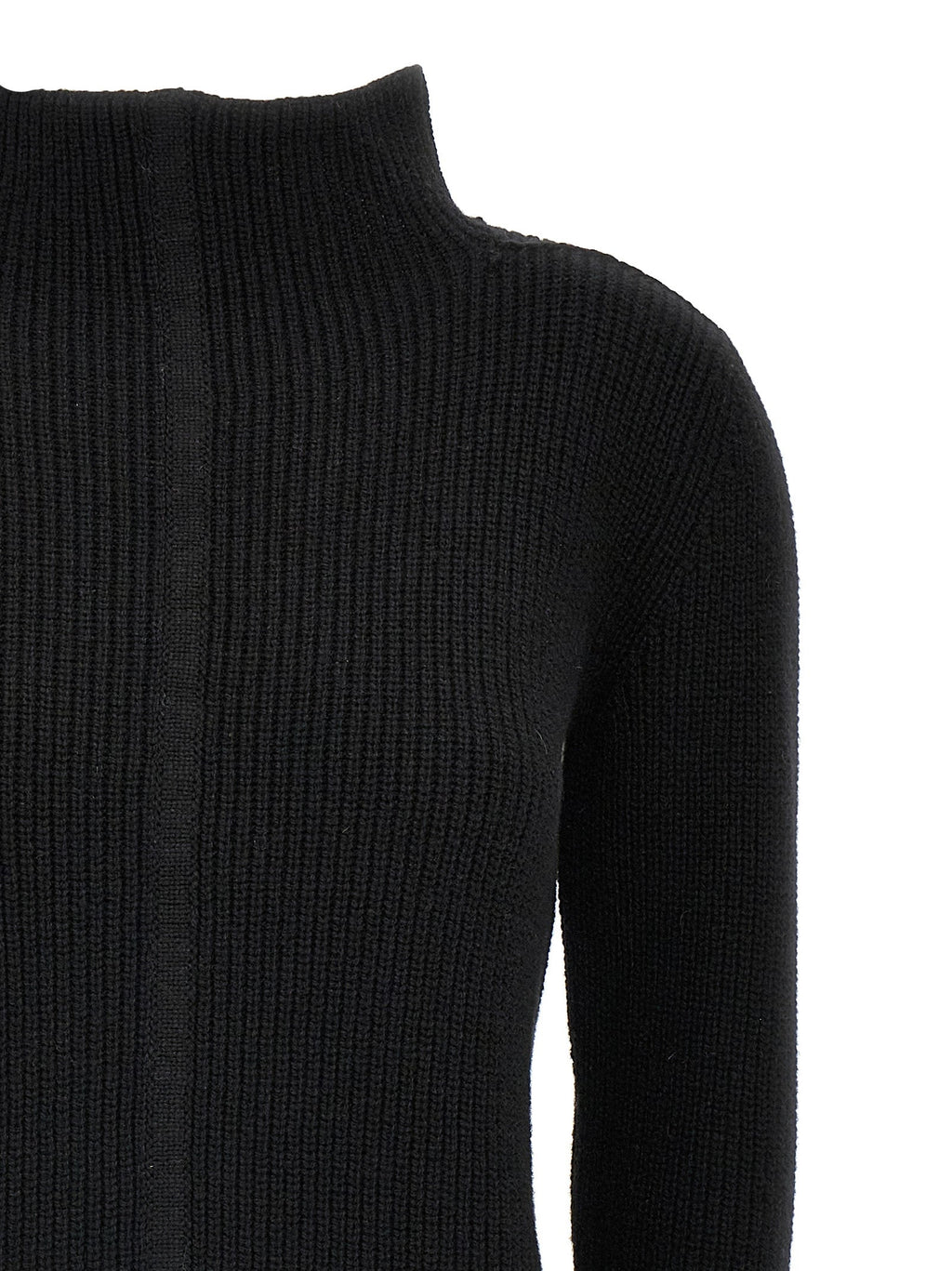Rick Owens Black Cashmere Cardigan
