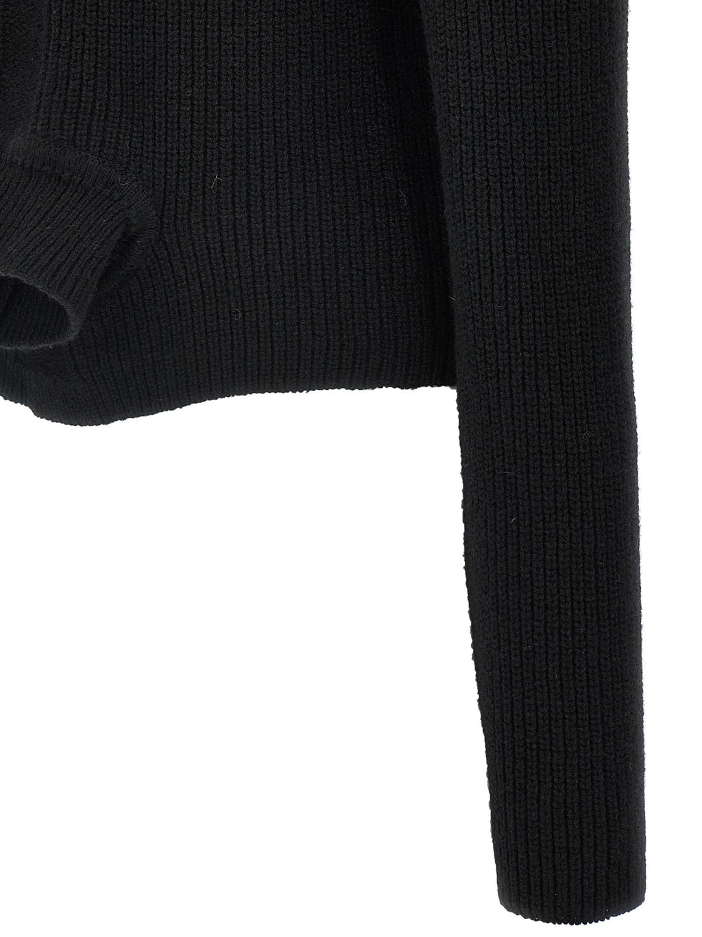 Rick Owens Black Cashmere Cardigan