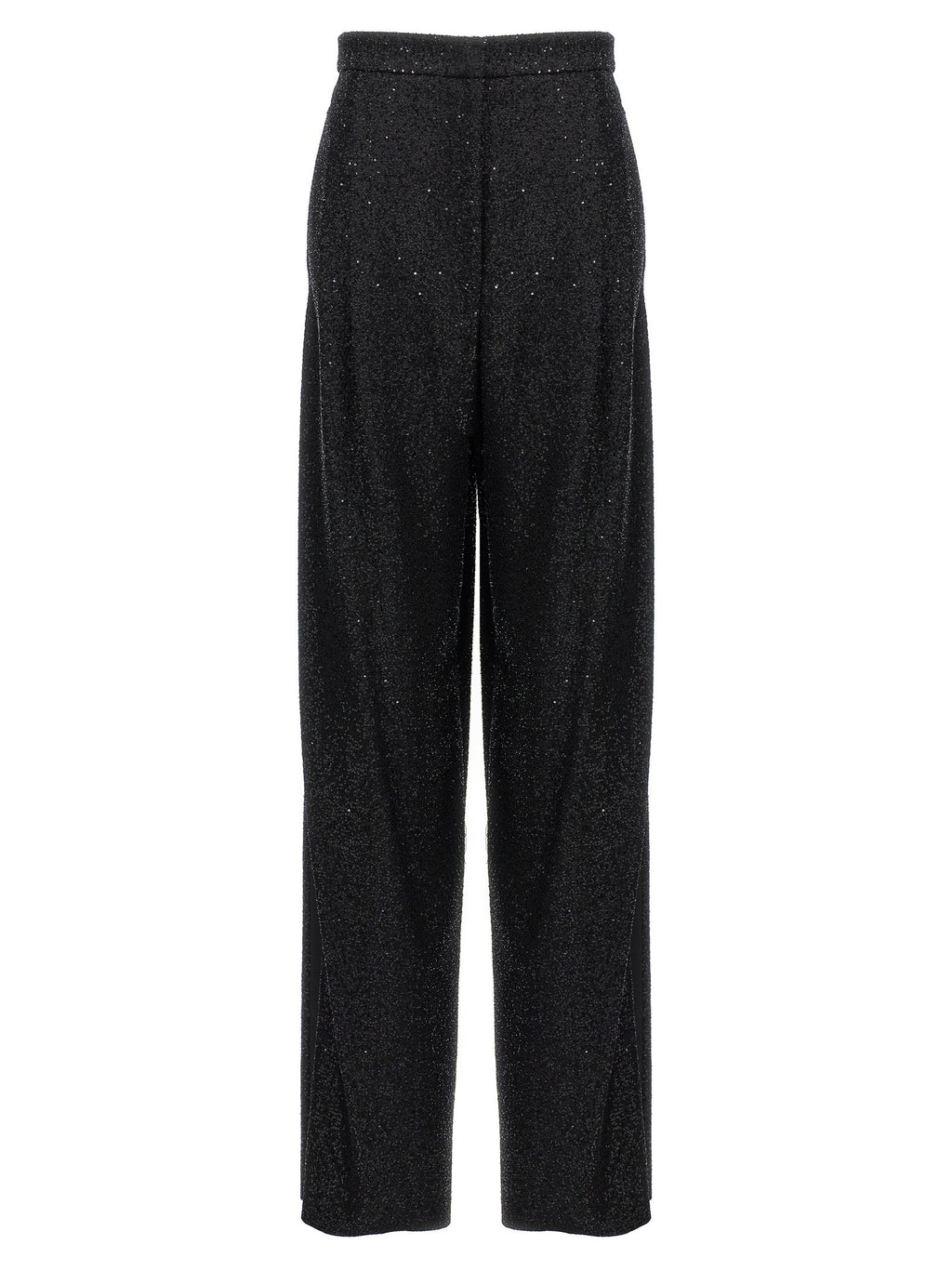 Max Mara Black Viscose Dress Pants