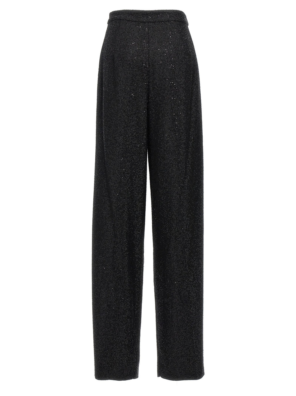 Max Mara Black Viscose Dress Pants