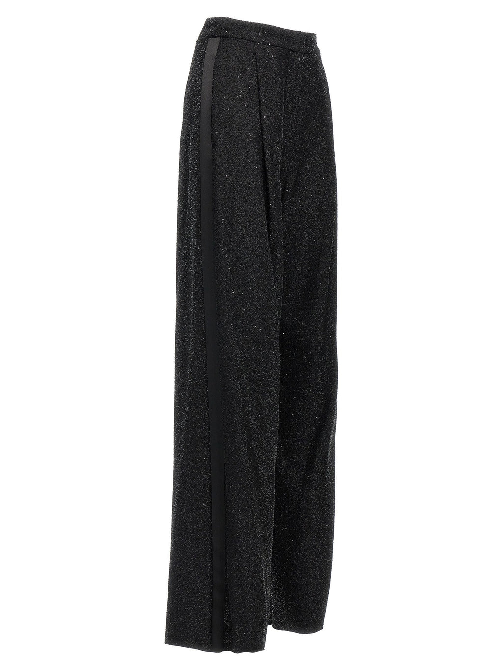 Max Mara Black Viscose Dress Pants