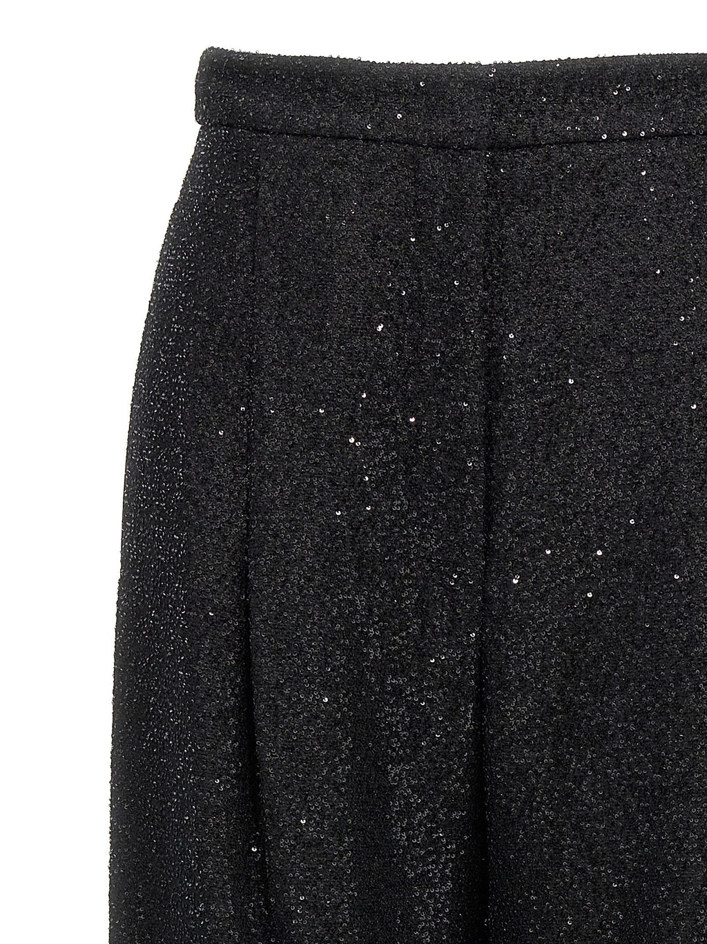 Max Mara Black Viscose Dress Pants