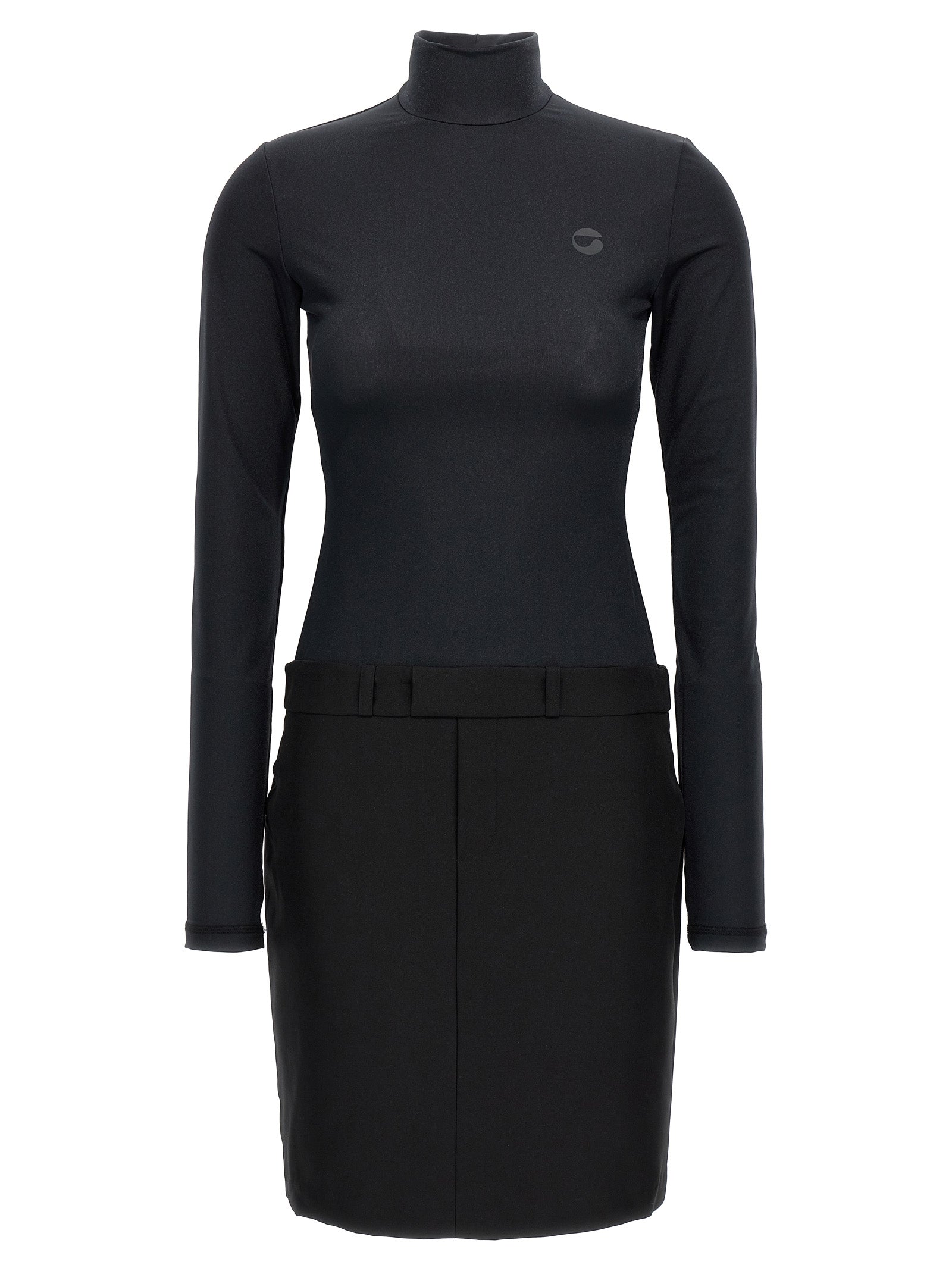 Coperni Black Polyester Short Dress