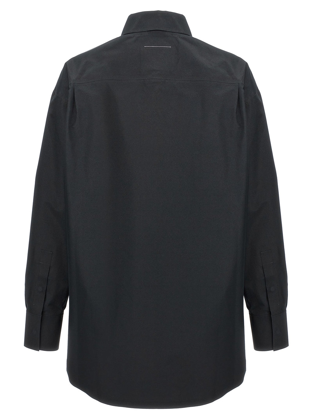 MM6 Maison Margiela Black Polyester Blouse