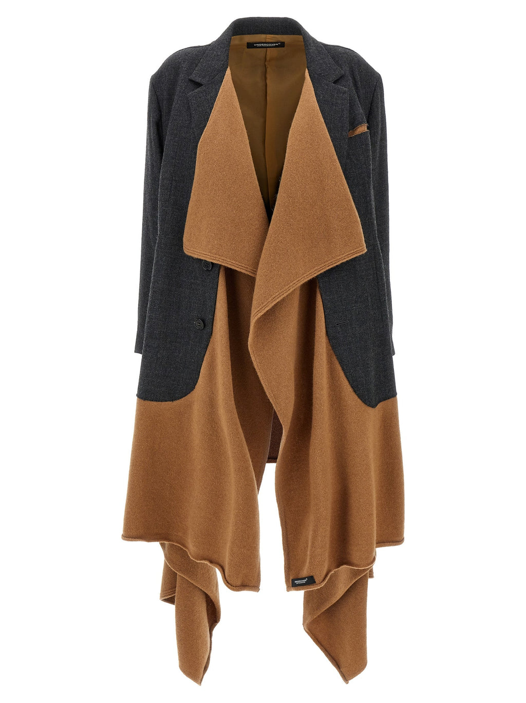 Undercover Multicolor Wool Coat
