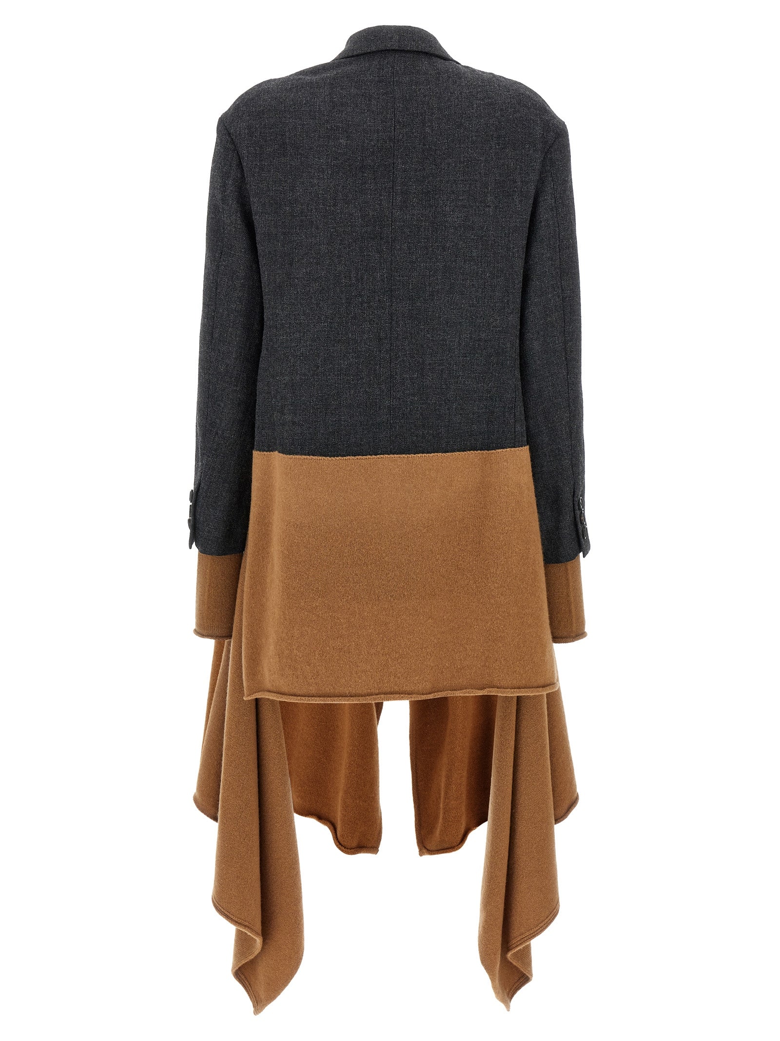 Undercover Multicolor Wool Coat