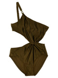 Zimmermann Bicolor Polyamide One-Piece Swimsuit