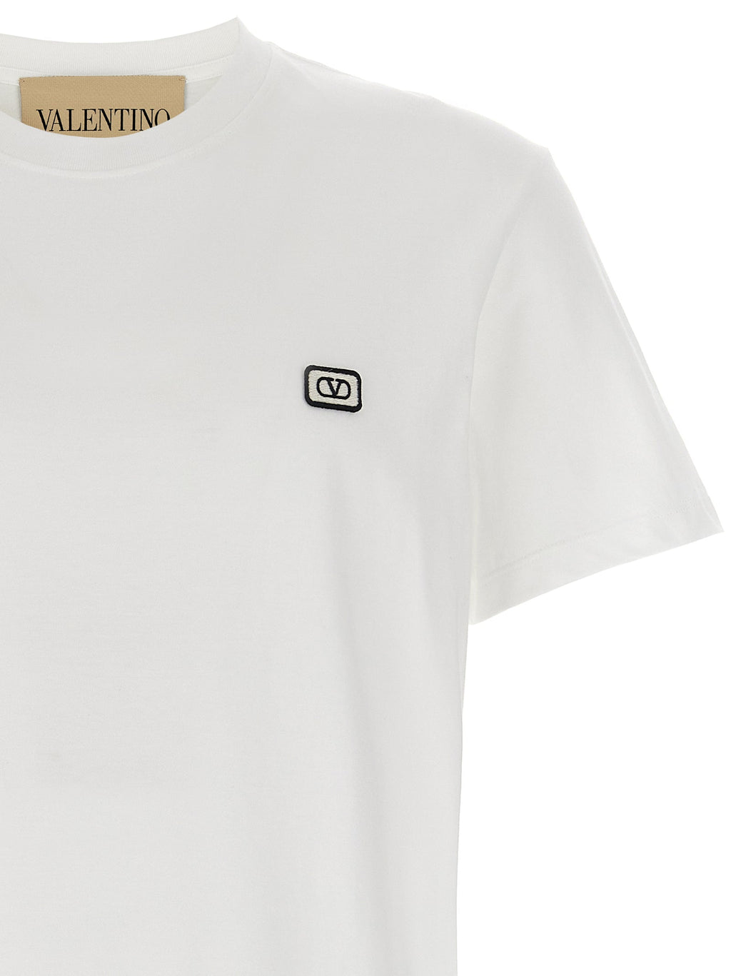 Valentino Garavani White Cotton T-Shirt