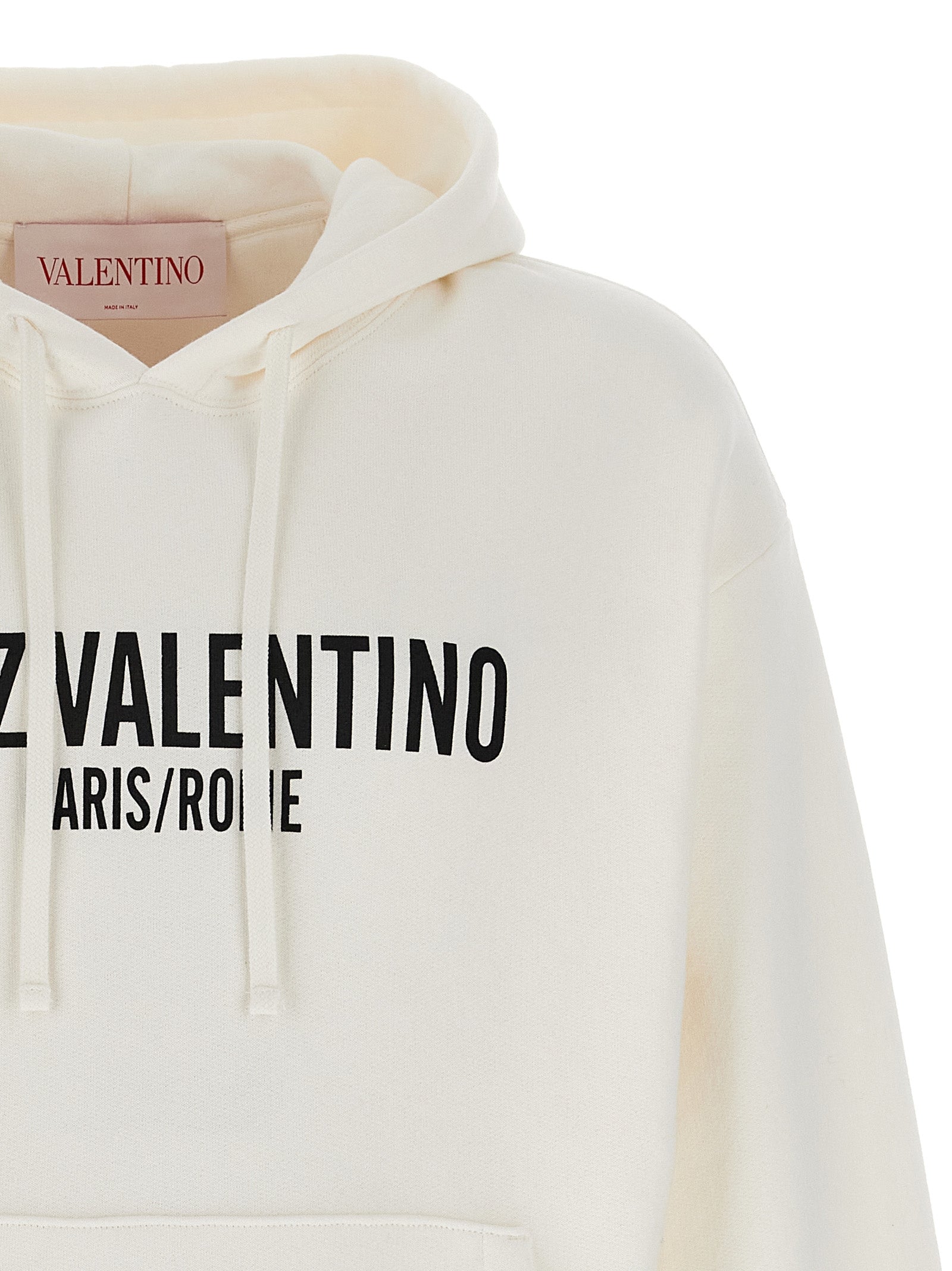 Valentino Garavani White Cotton Sweatshirt
