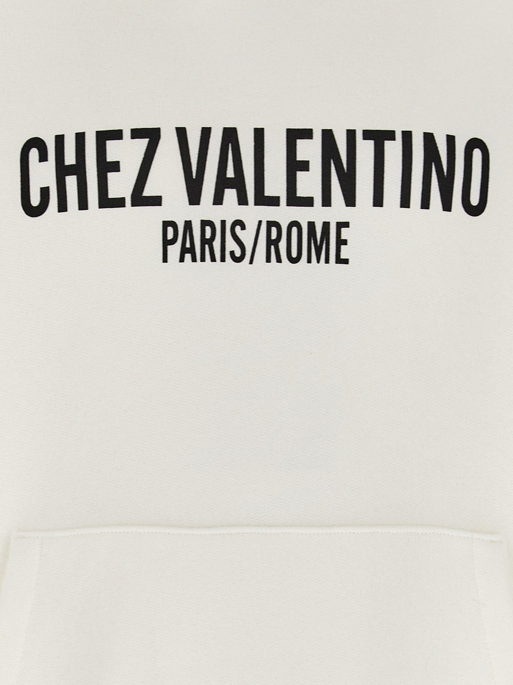 Valentino Garavani White Cotton Sweatshirt