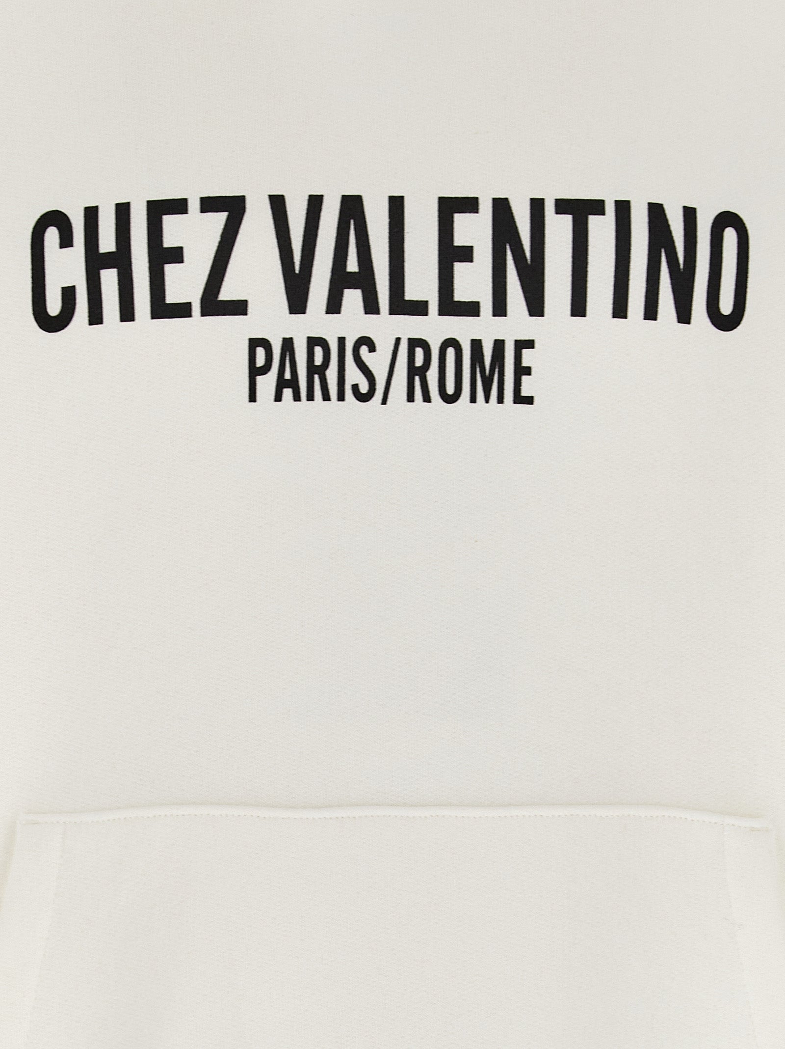 Valentino Garavani White Cotton Sweatshirt