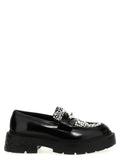 Jimmy Choo Black Calfskin Slip-On Loafers