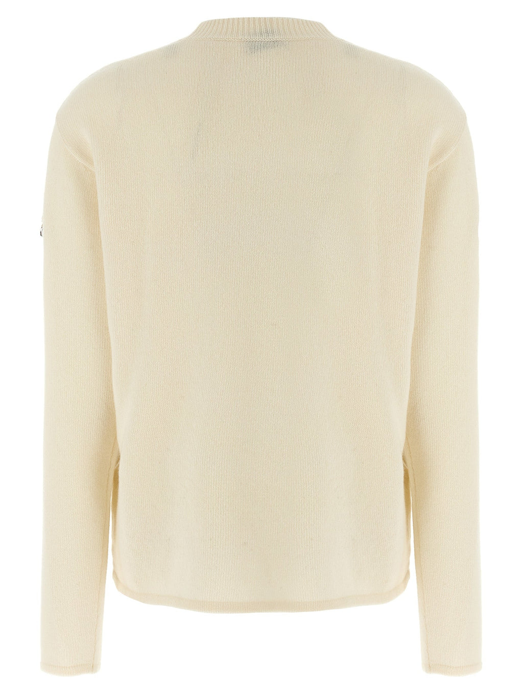 MONCLER GENIUS White Wool Cardigan
