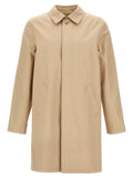 A.P.C. Beige Cotton Coat