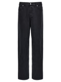 A.P.C. Black Cotton Straight-Leg Jeans