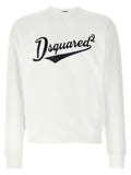 Dsquared² White Cotton Sweatshirt