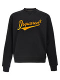 Dsquared² Black Cotton Sweatshirt